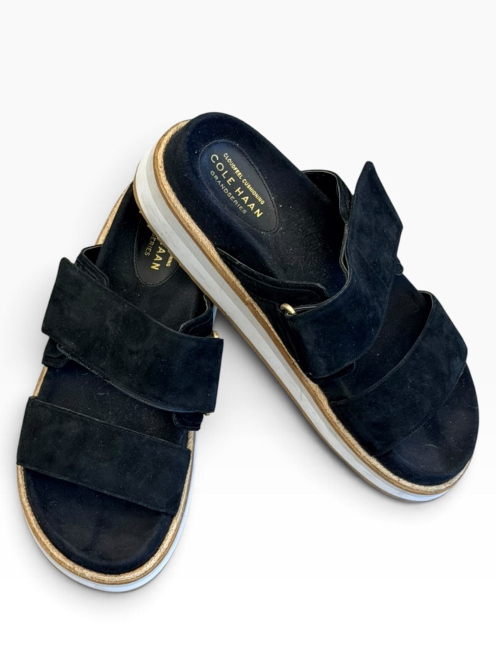 Cole Haan Cloud feel Slide Sandals in Black Women's size 8.5